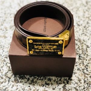 Louis Vuitton Belt PF .MARCO NM D. Authentic